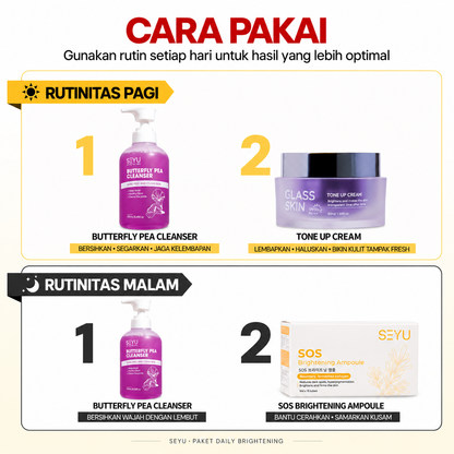 PAKET DAILY BRIGHTENING SEYU