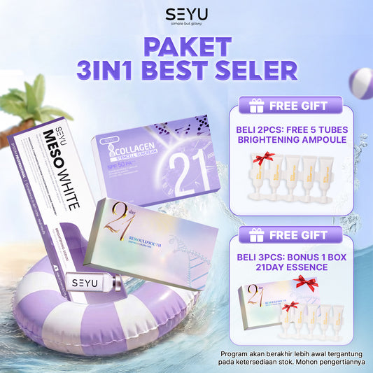 Paket 3in1 Perawatan Kulit Sehari-Hari