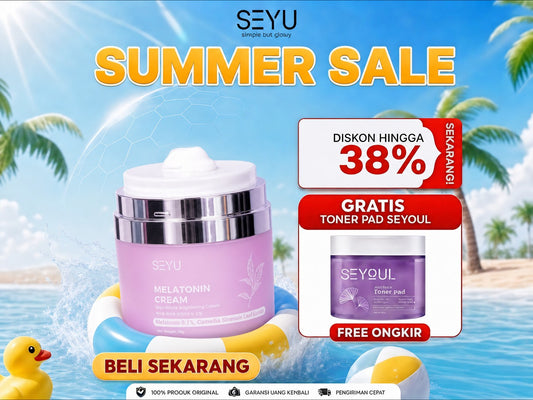 SEYU Melatonin Night Cream Time Renew Niacinamide
