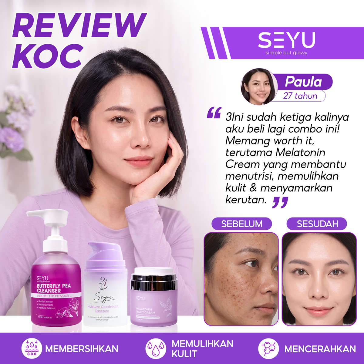 Paket 3-Step Glow Harian