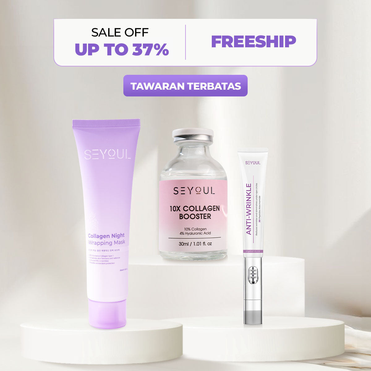 Paket GLOW Recovery Trio