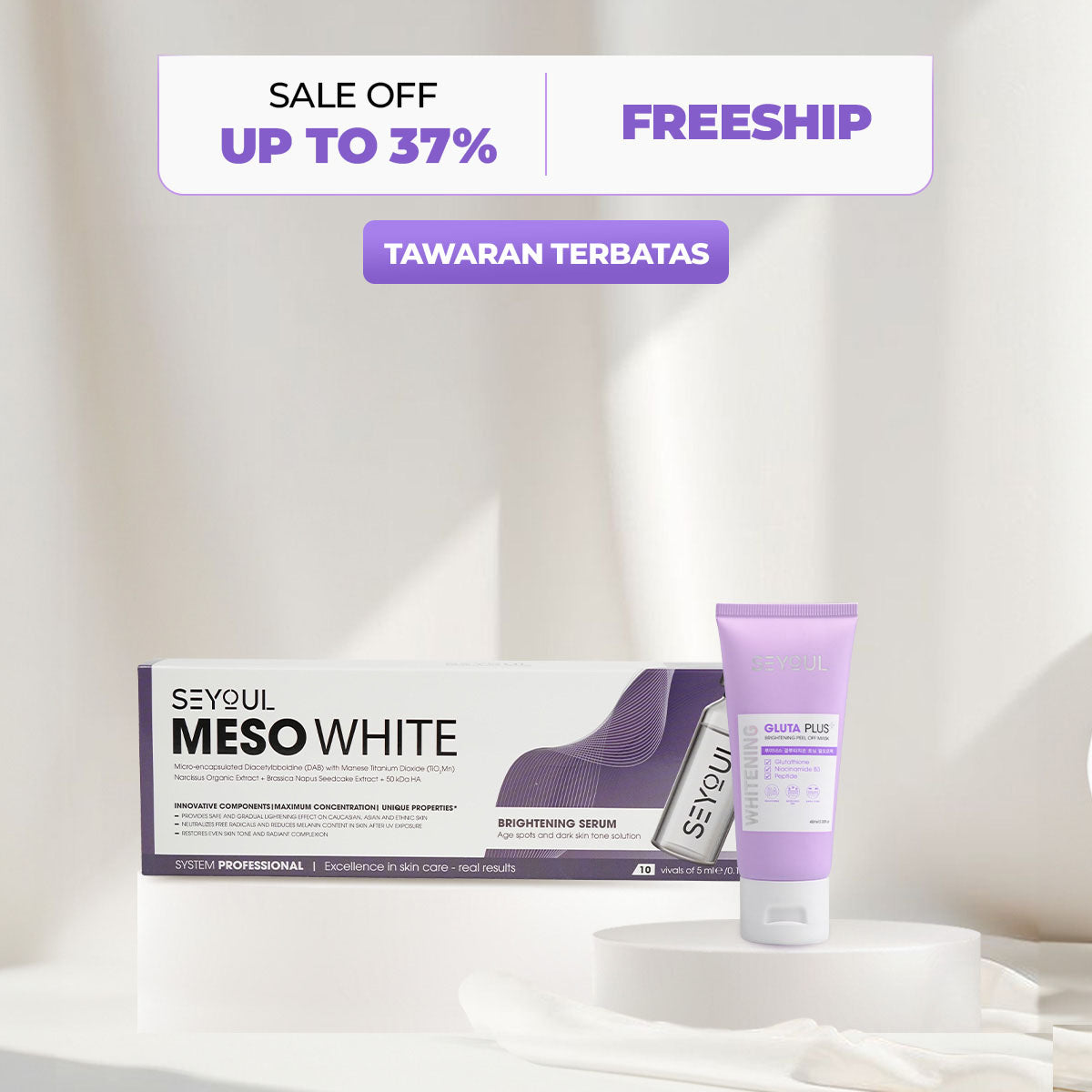 Paket WHITE Bright Fusion