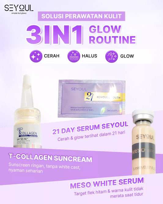 Paket 3in1 Perawatan Kulit Sehari-Hari