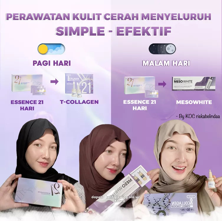 Paket 3in1 Perawatan Kulit Sehari-Hari