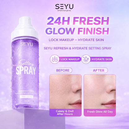 SEYU Refresh & Hydrate Setting Spray 24H