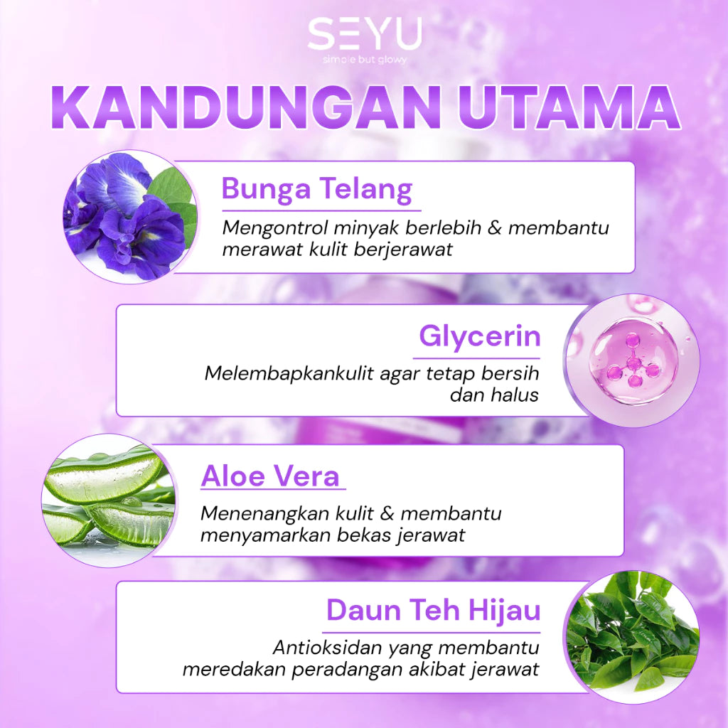 Butterfly Pea Cleanser SEYOUL