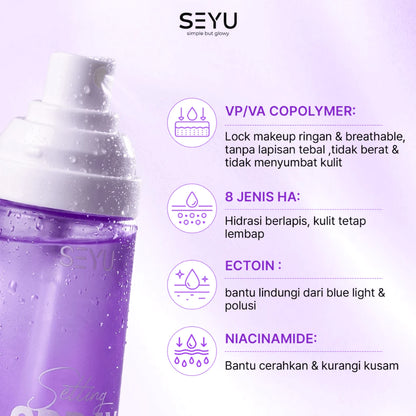 SEYU Refresh & Hydrate Setting Spray 24H
