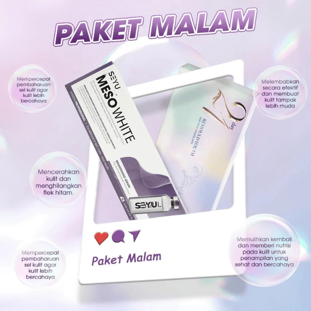 Paket Skincare Malam Hari Seyoul