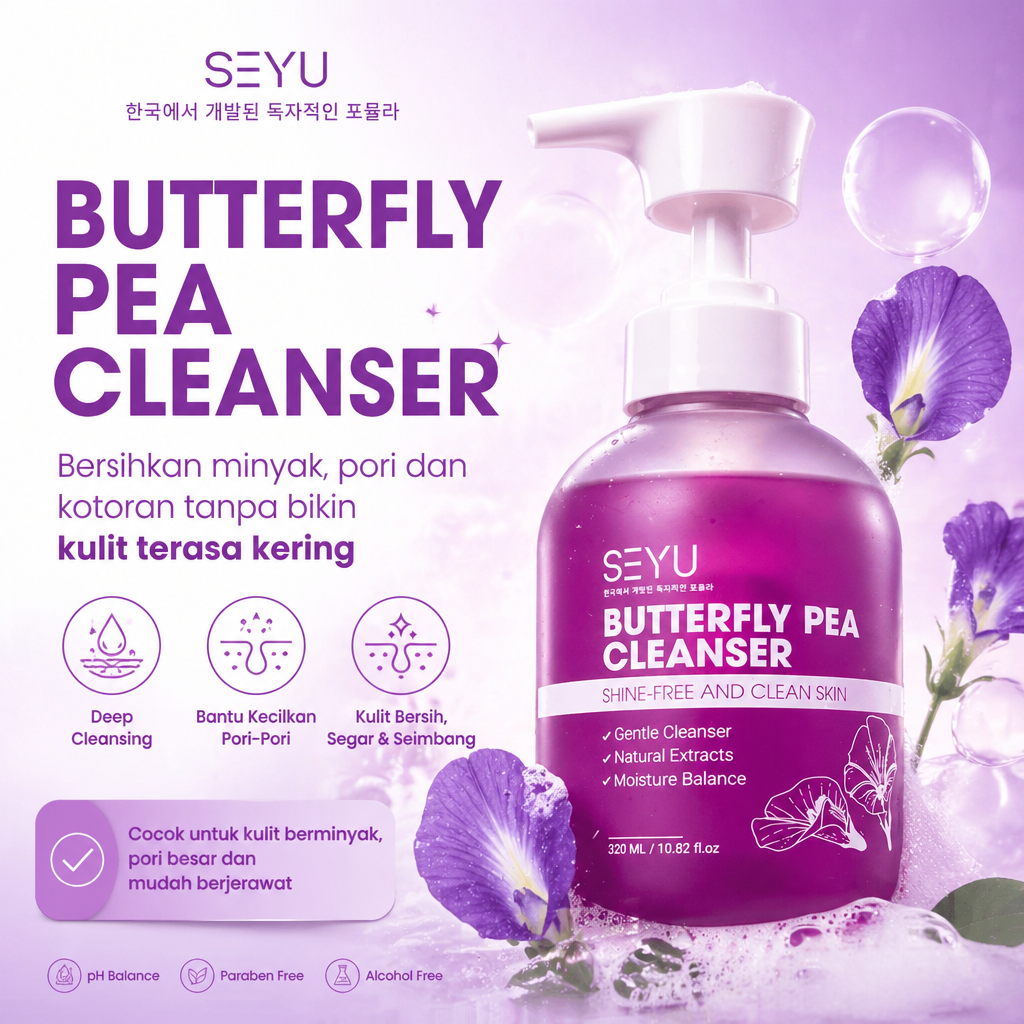 Butterfly Pea Cleanser SEYU