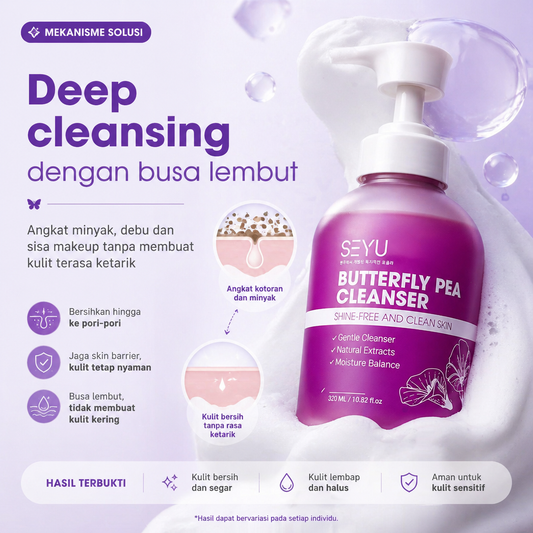 Butterfly Pea Cleanser SEYU