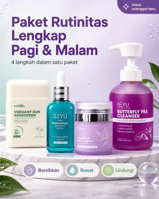 Paket Rutinitas Lengkap Pagi & Malam SEYU