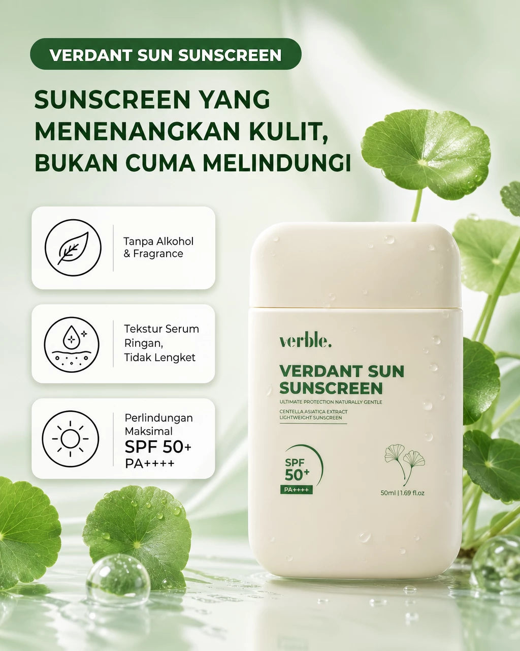 Verdant Sun Sunscreen Verble